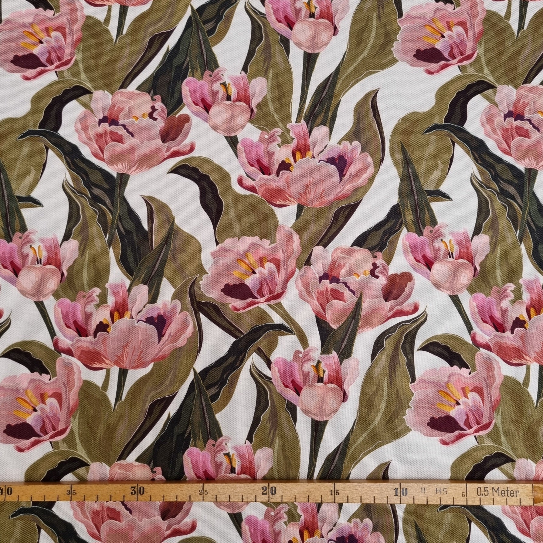 Canvas wilde Tulpen Canvas Malu Stoffhaus Malu - Stoffhaus