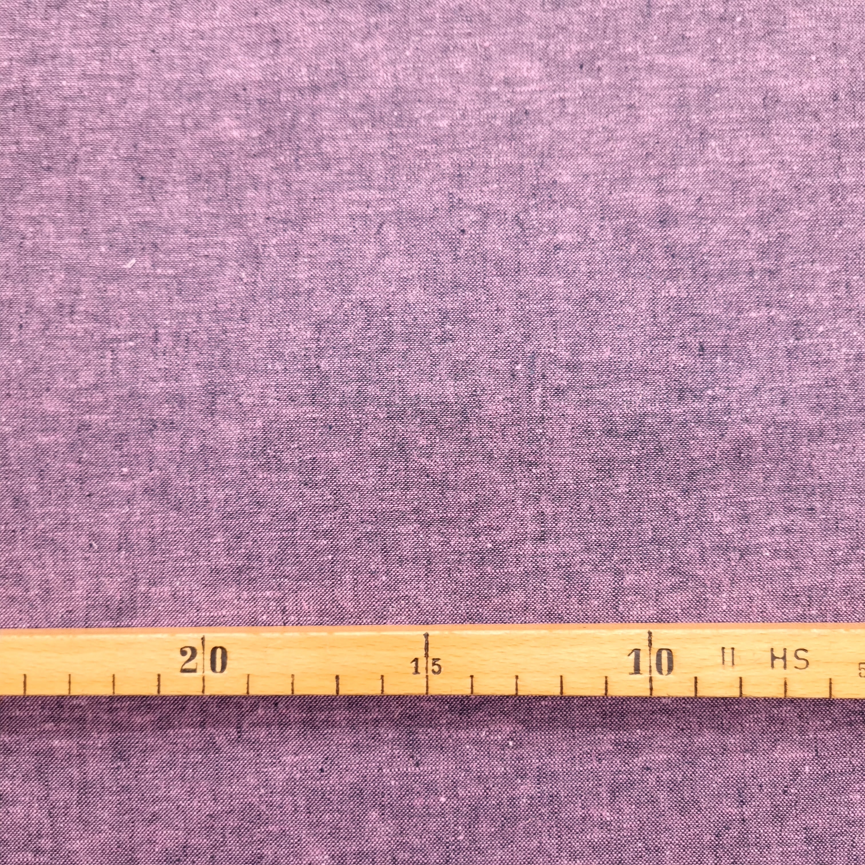 changierende LeinenBaumwollMischung blau/cerise Webstoff, neu Verhees Malu - Stoffhaus