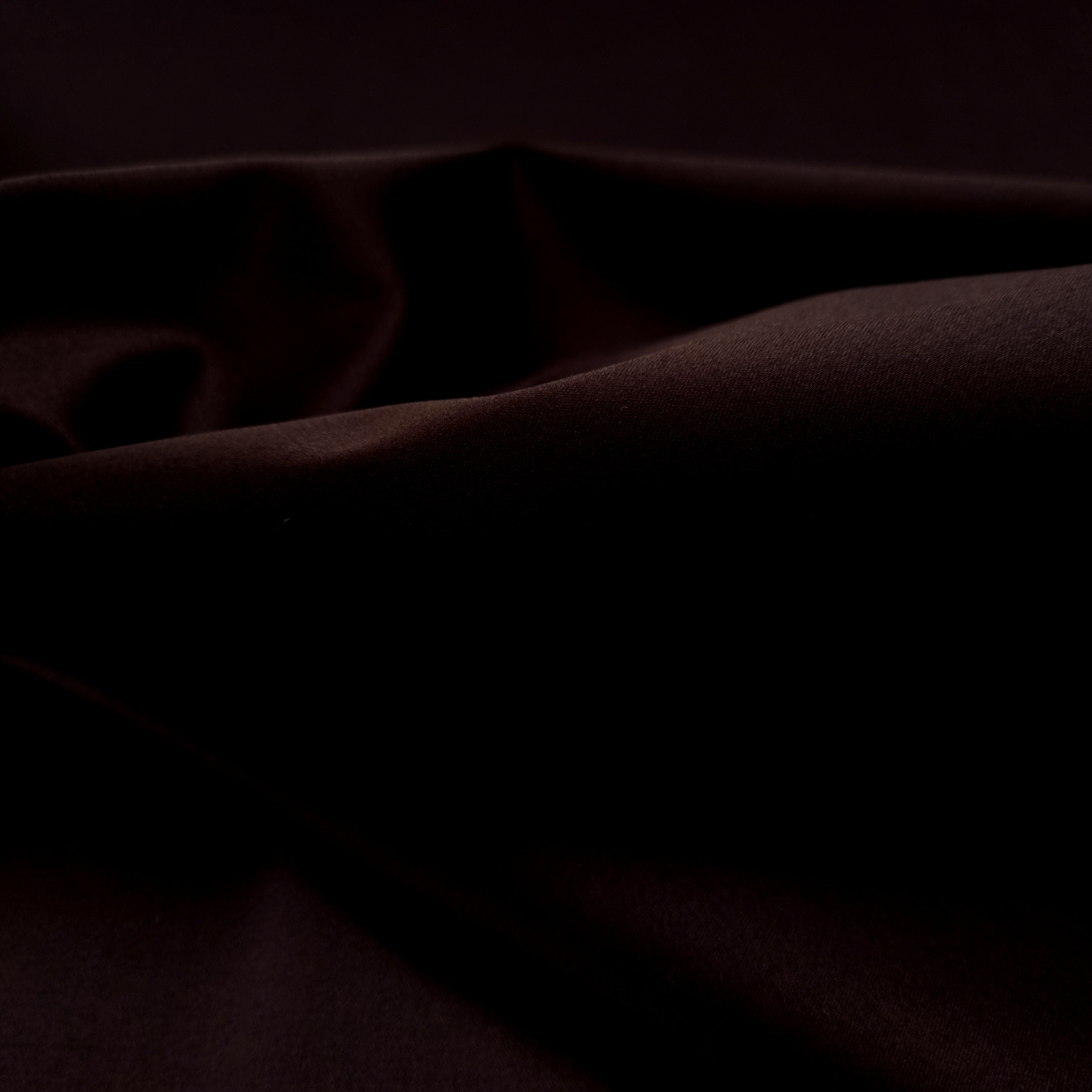 elastischer Baumwollsatin schwarz Webstoff, neu MANIFATTURA FODERAMI CIMMINO Malu - Stoffhaus