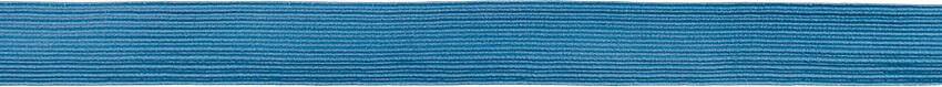 farbiger Gummi 16mm Band elastisch Veno jeansblau 235 Malu - Stoffhaus