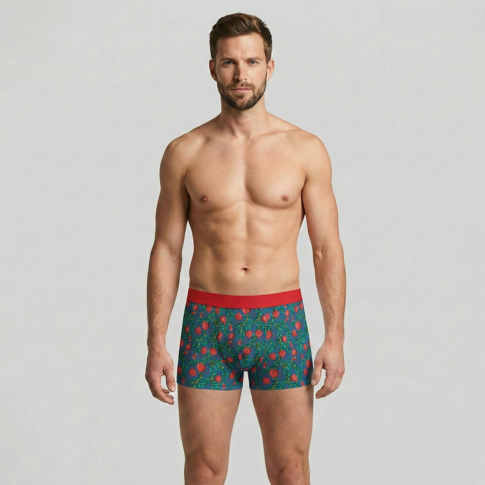 funky Boxershorts Granatapfel Boxershort Noi per Noi Malu - Stoffhaus