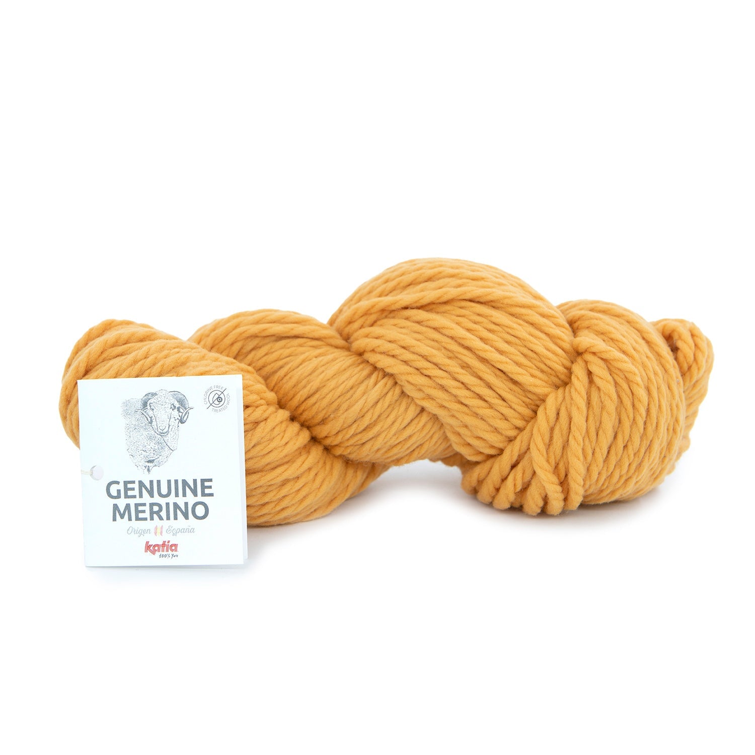 Genuine Merino Wolle Wolle Katia pastellorange 54 Malu - Stoffhaus