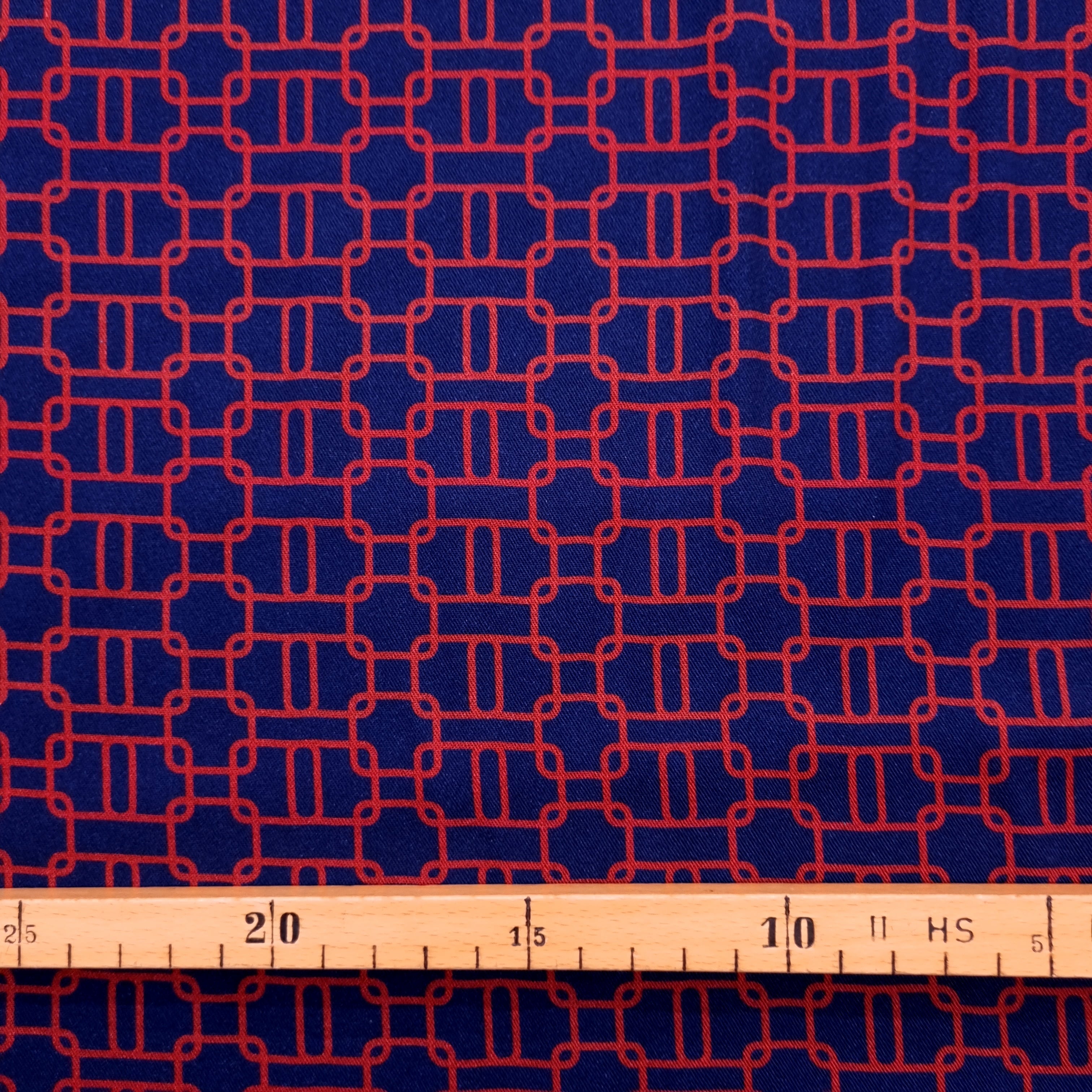 Geoluxe Chain Twist Viskose Webstoff Malu Stoffhaus Malu - Stoffhaus