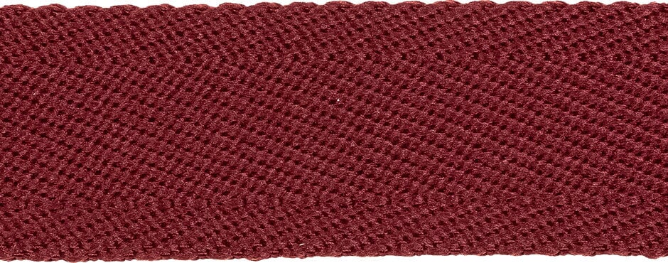 Gurtband 40mm Fischgrat div. Farben Band Veno rot 750 Malu - Stoffhaus