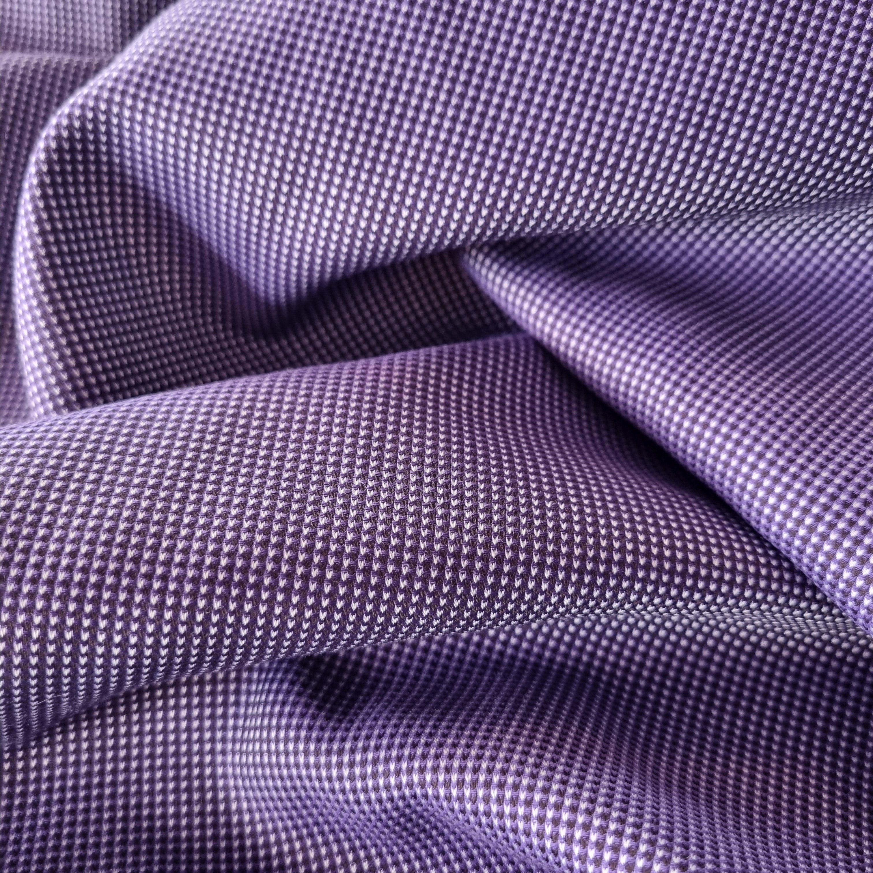 Hemdenstoff purple Webstoff Armbrüster Malu - Stoffhaus