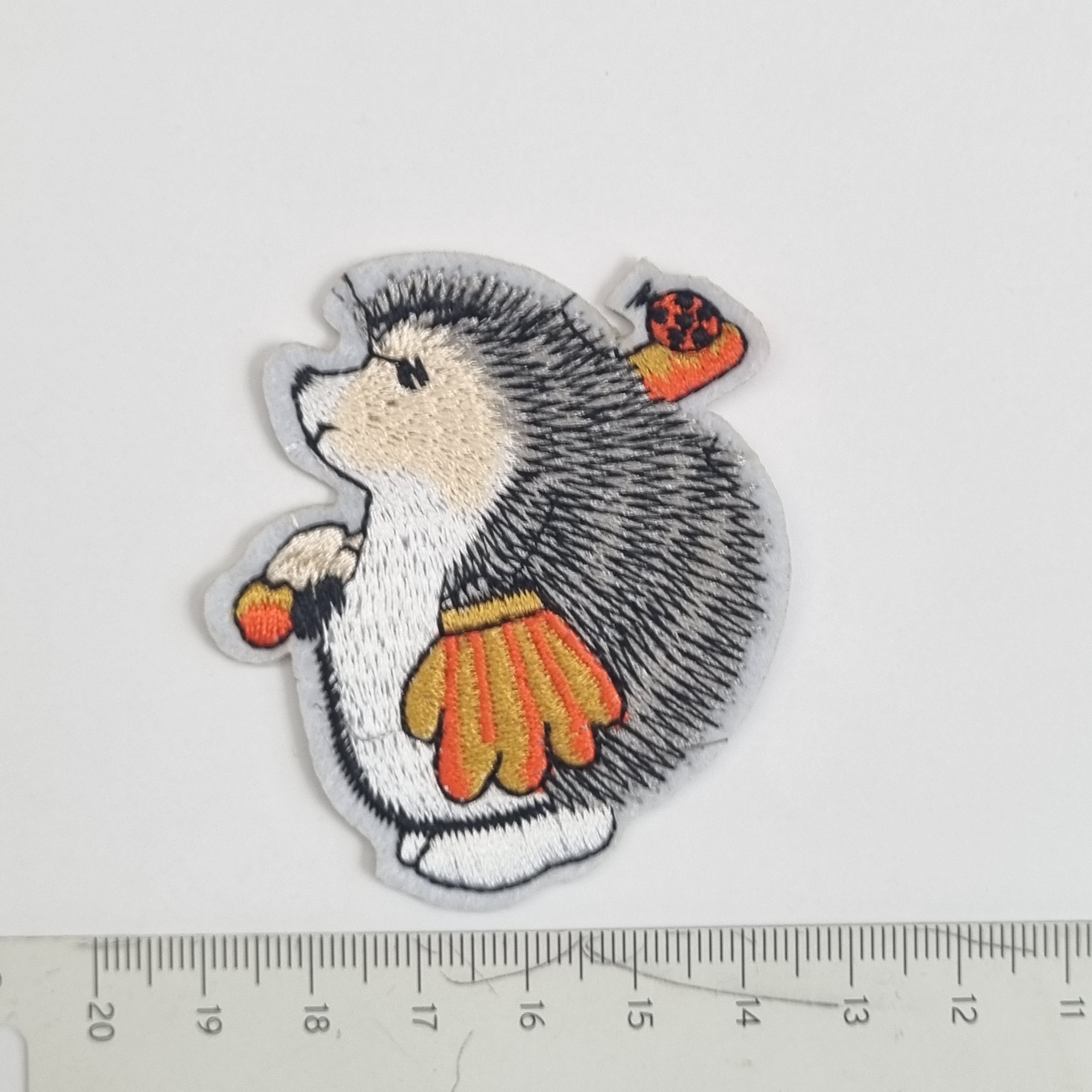 Igel Applikation Kurzware neu Malu Stoffhaus Malu - Stoffhaus