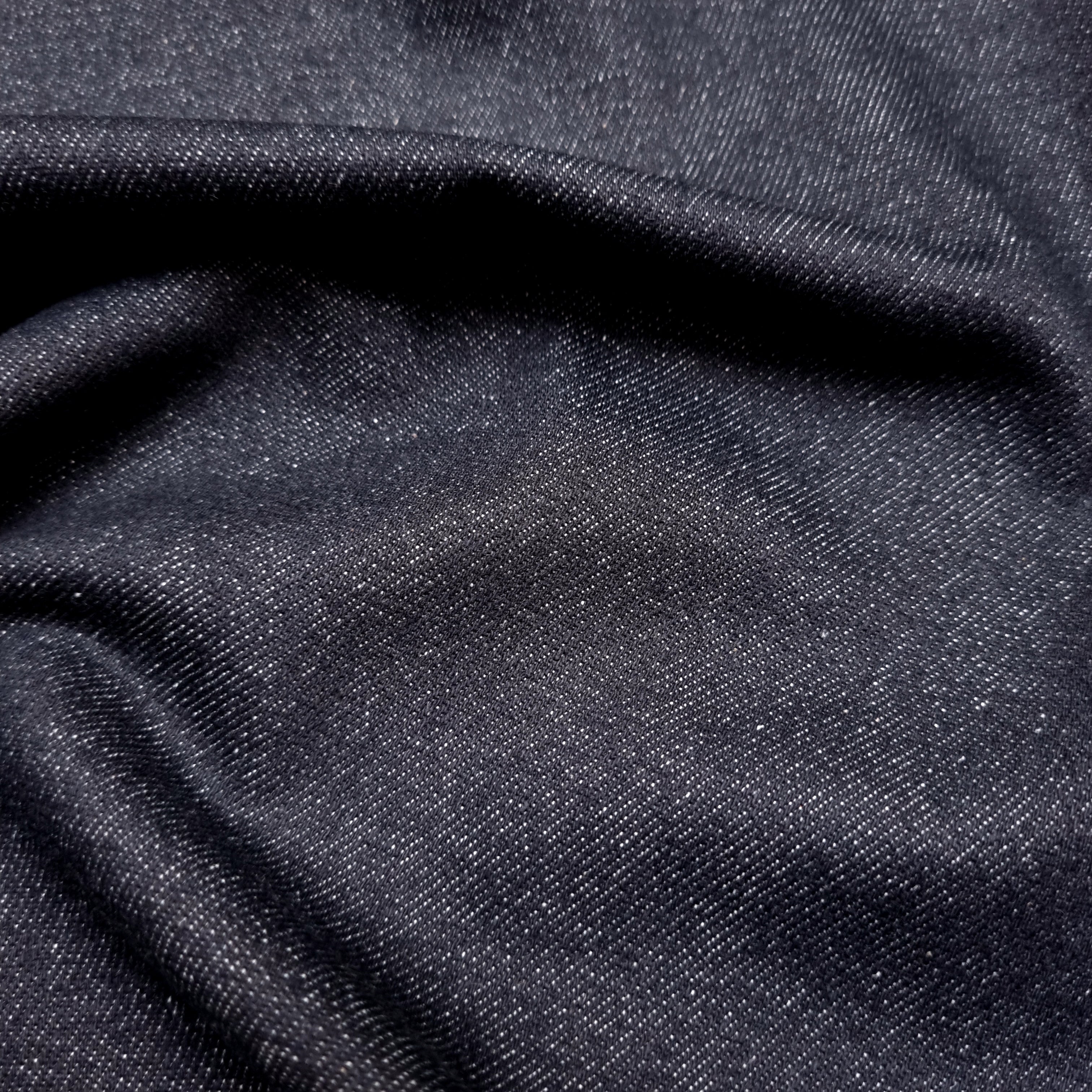 Jeans reine Baumwolle schwarz Webstoff Marin & Carbonell Malu - Stoffhaus