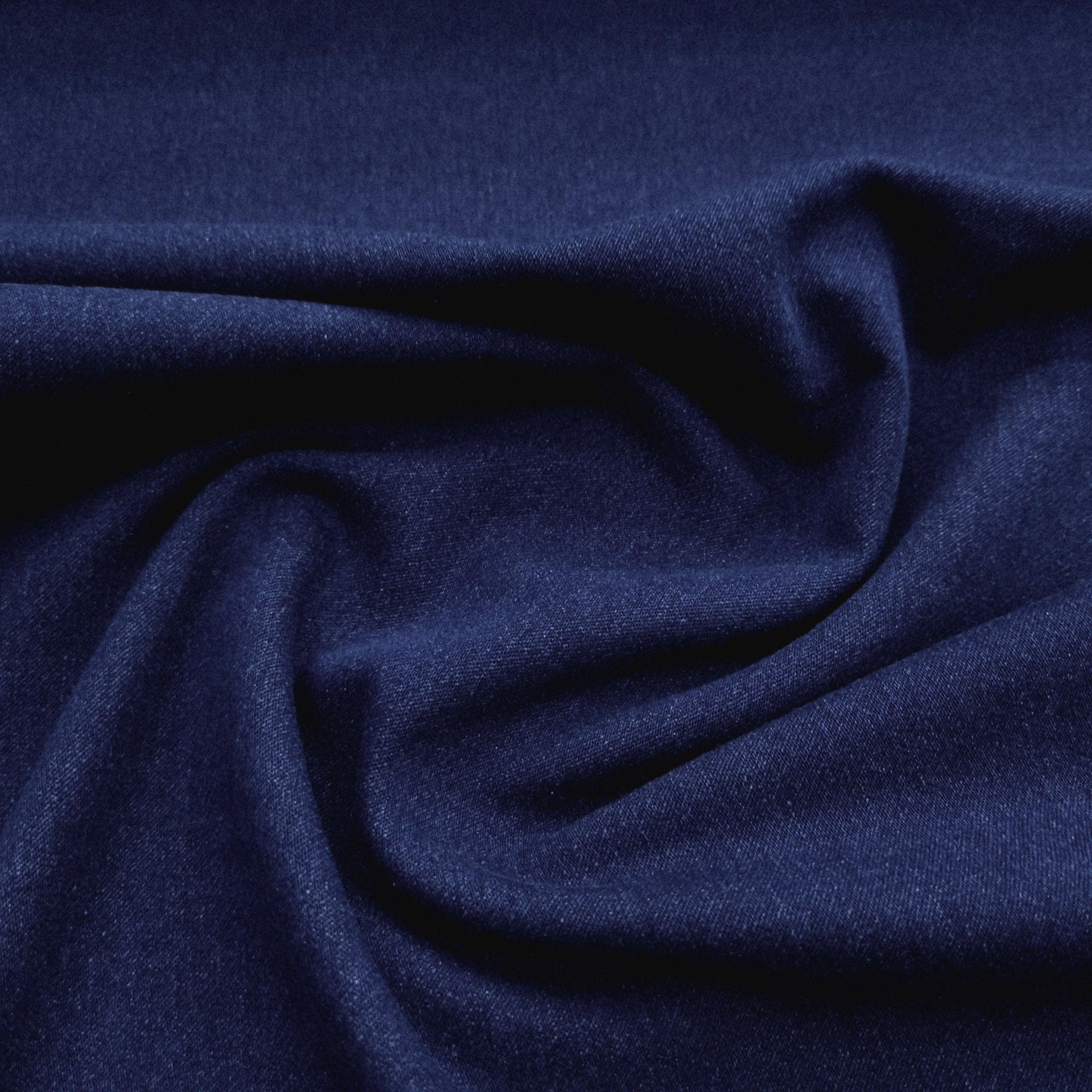 Jeanssweat dunkelblau Sweat, neu Malu Stoffhaus - Nähschule - Atelier Malu - Stoffhaus