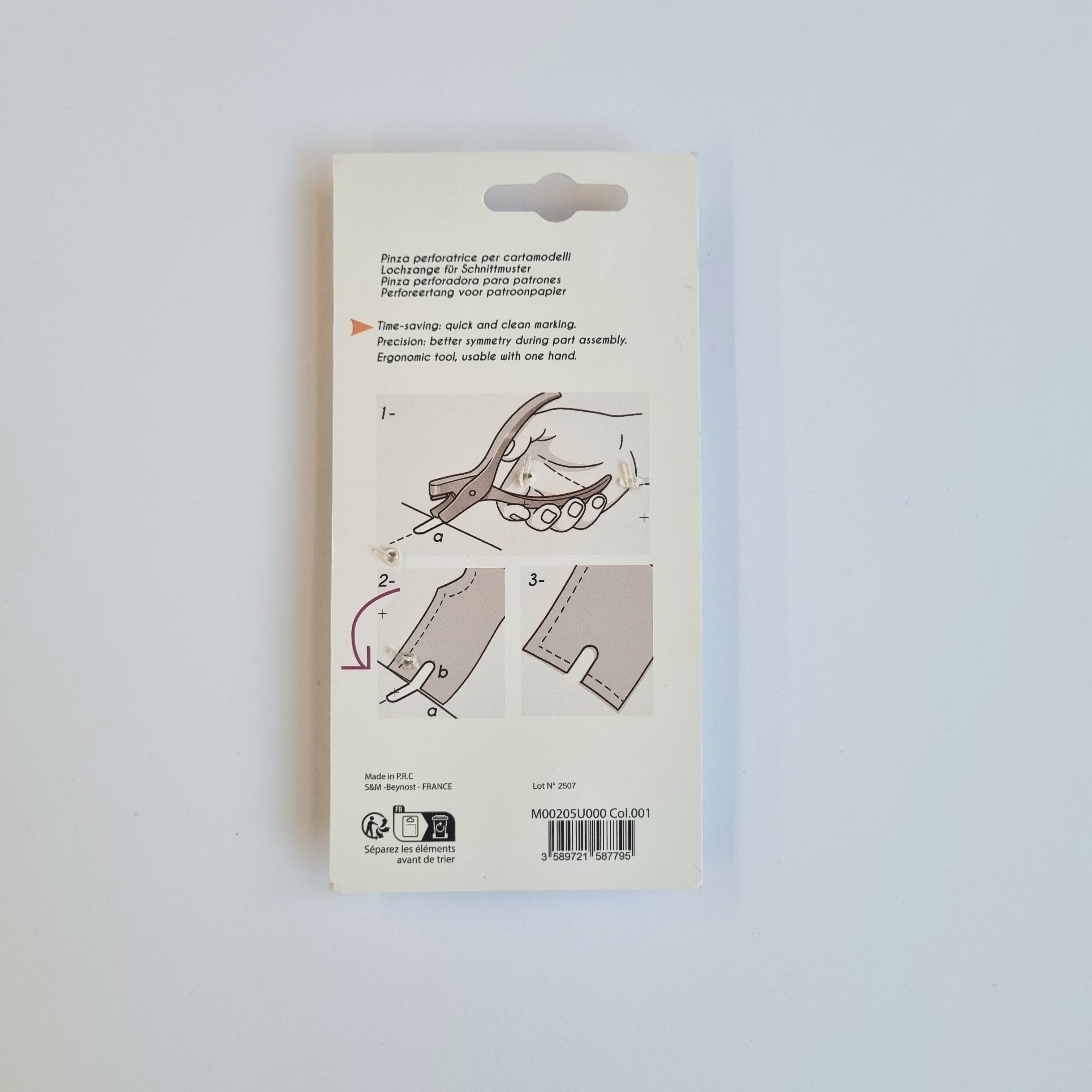 Kerbzange Kurzware Malu Stoffhaus Malu - Stoffhaus