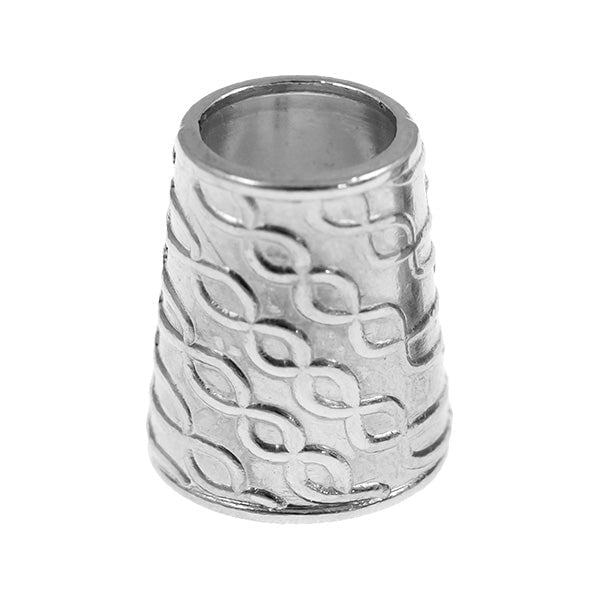 Kordelenden silber Struktur Kurzware Veno Malu - Stoffhaus