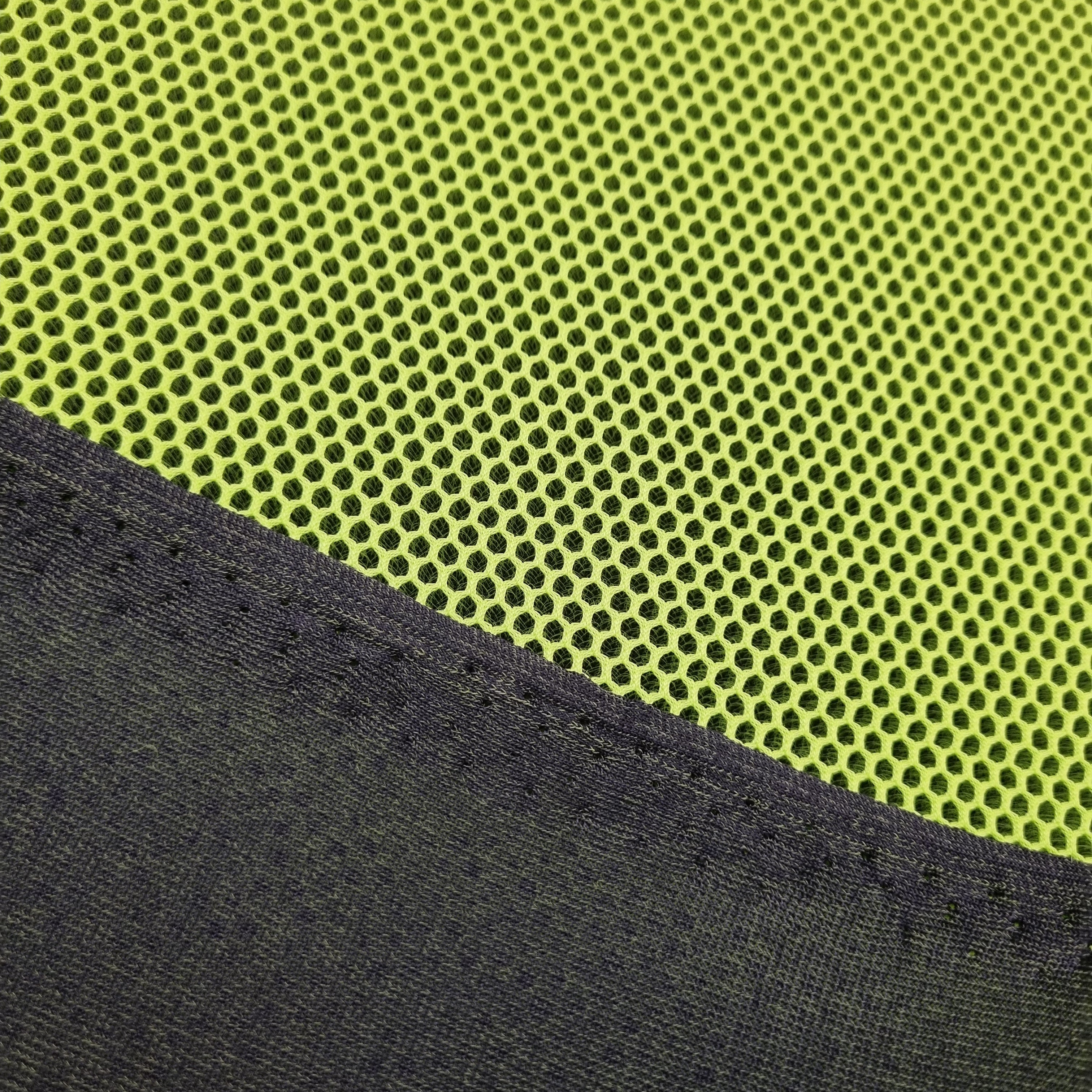 kräftiger Mesh schwarz/lime jersey, neu Swafing Malu - Stoffhaus