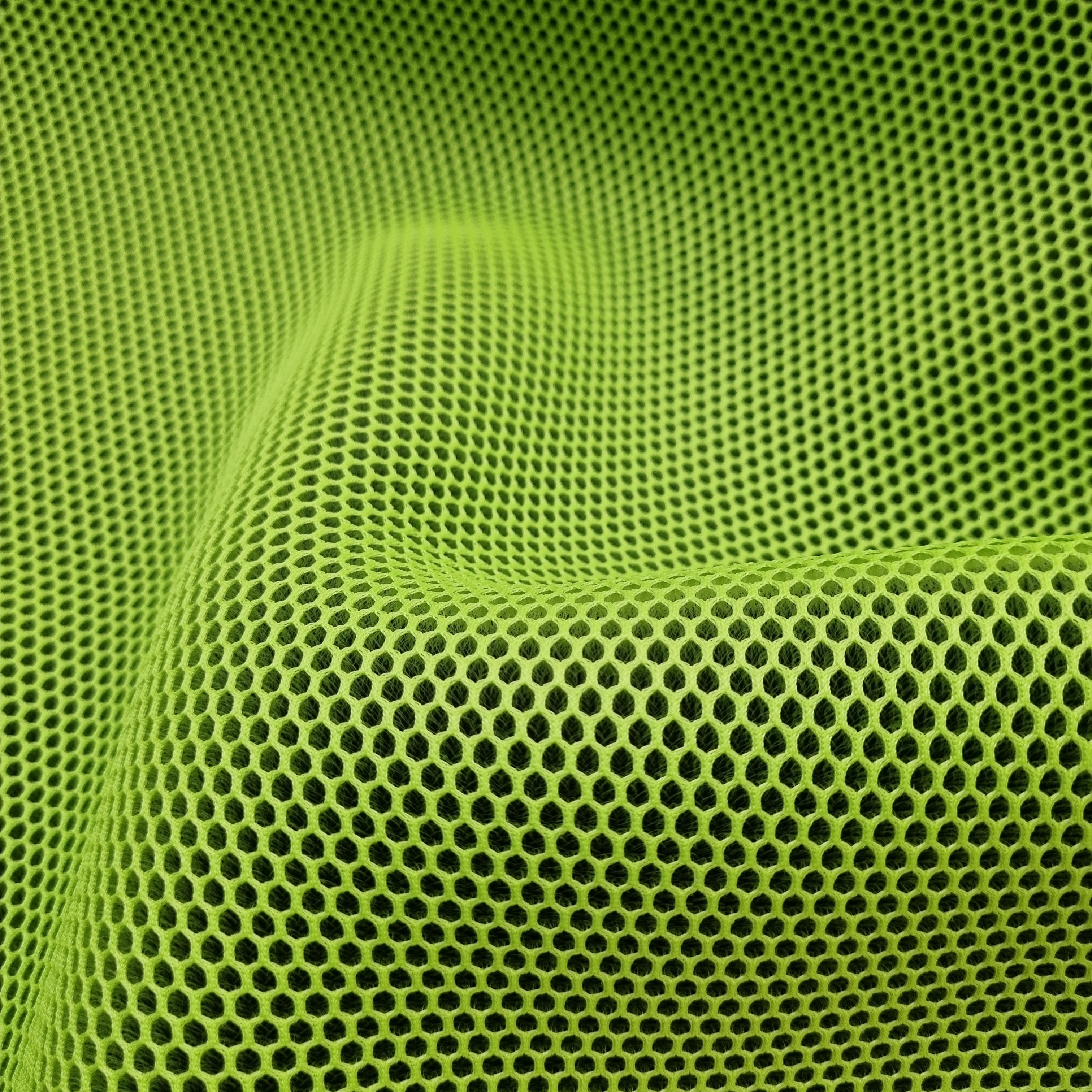 kräftiger Mesh schwarz/lime jersey, neu Swafing Malu - Stoffhaus