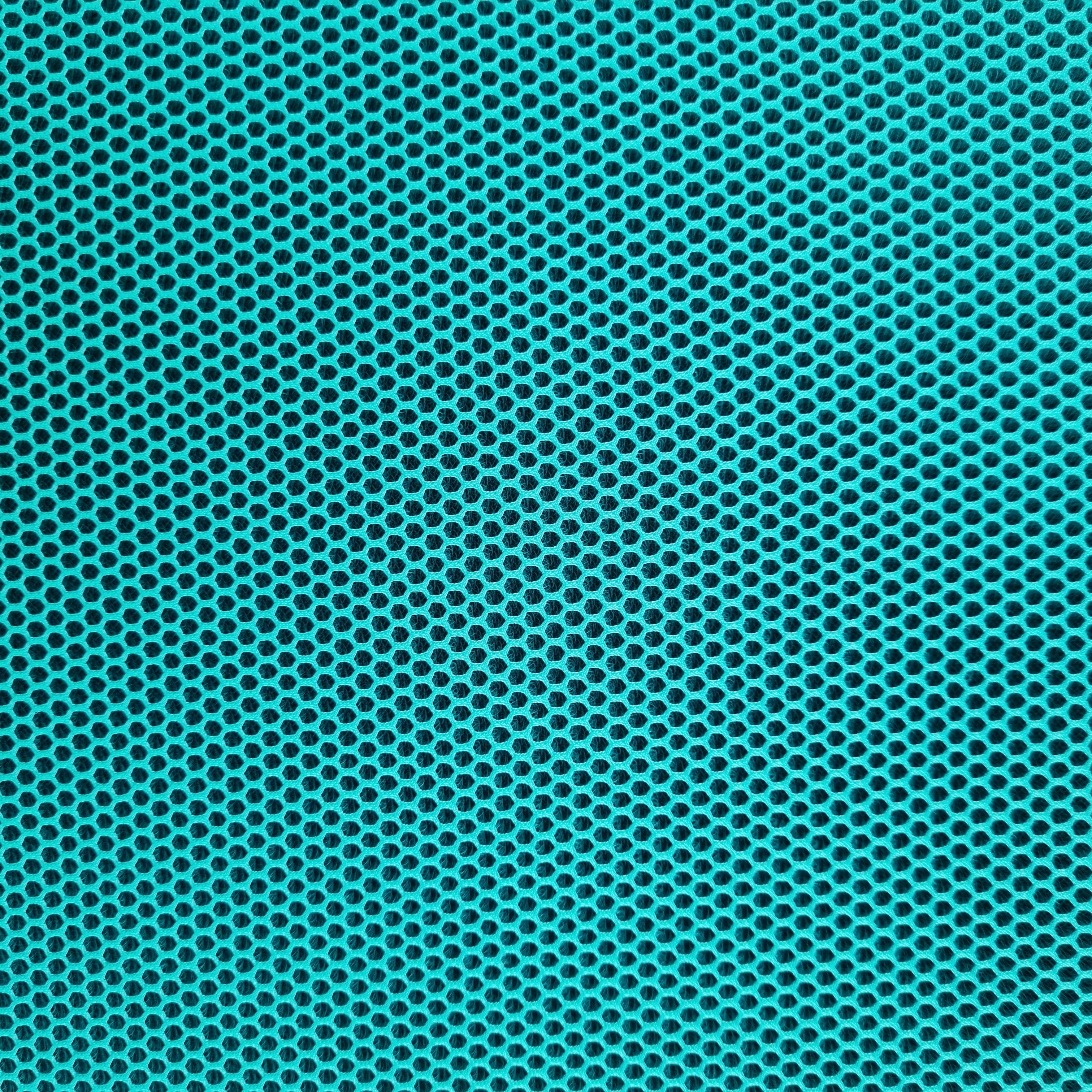 kräftiger Mesh schwarz/türkis jersey, neu Swafing Malu - Stoffhaus