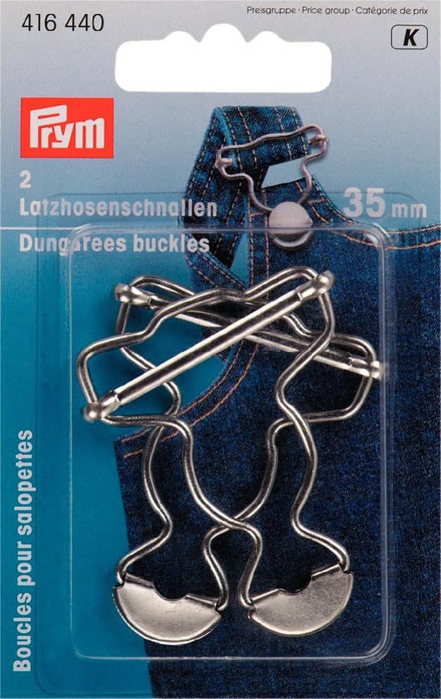 Latzhosenclips Metall Prym Verschlüsse Prym 35mm Malu - Stoffhaus