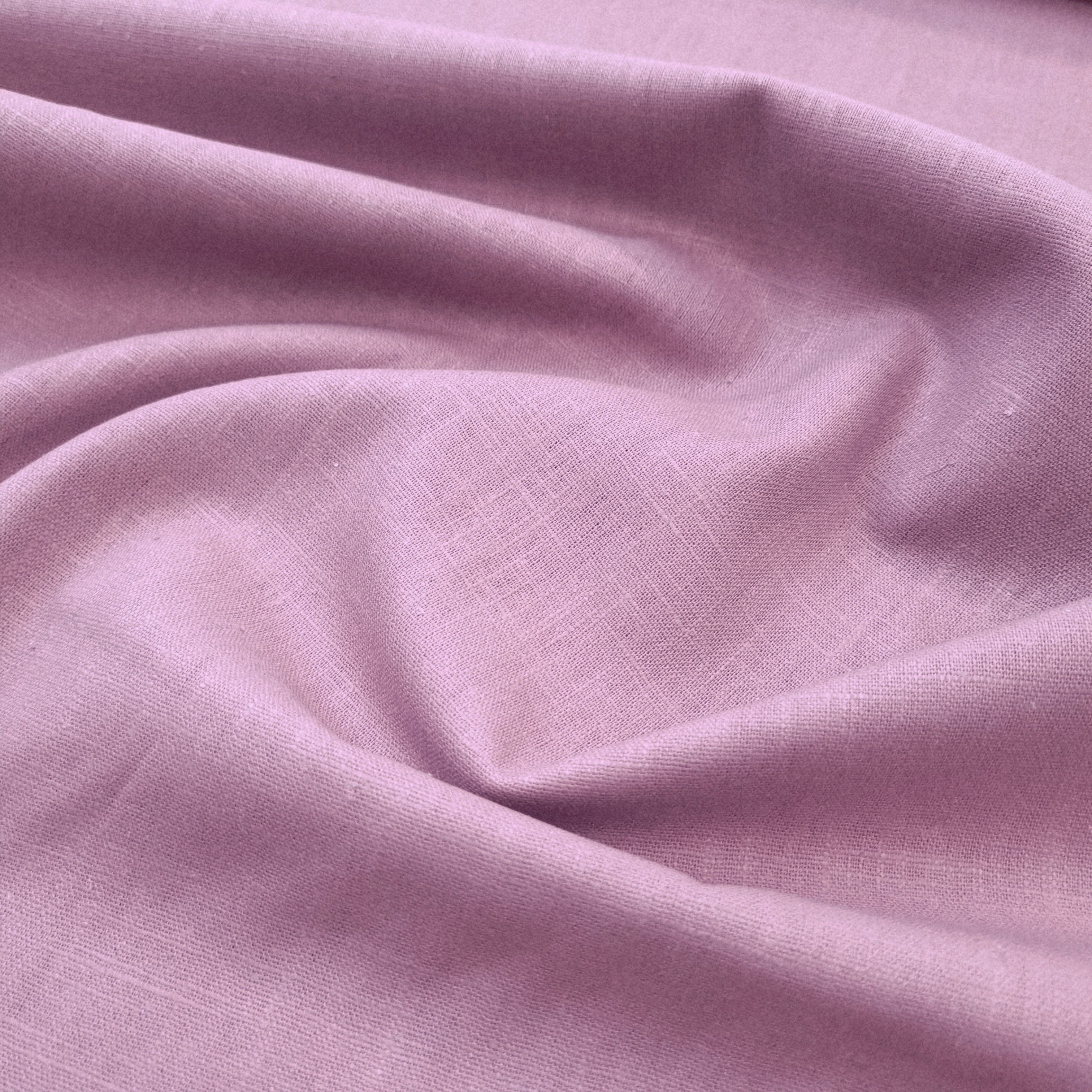 Leinen uni verschiedene Farben Musselin, neu Swafing rosa15-1905 Malu - Stoffhaus