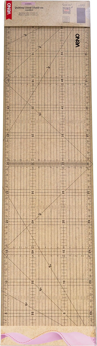Lineal antirutsch 15cm x 60 inch Messen Veno Malu - Stoffhaus