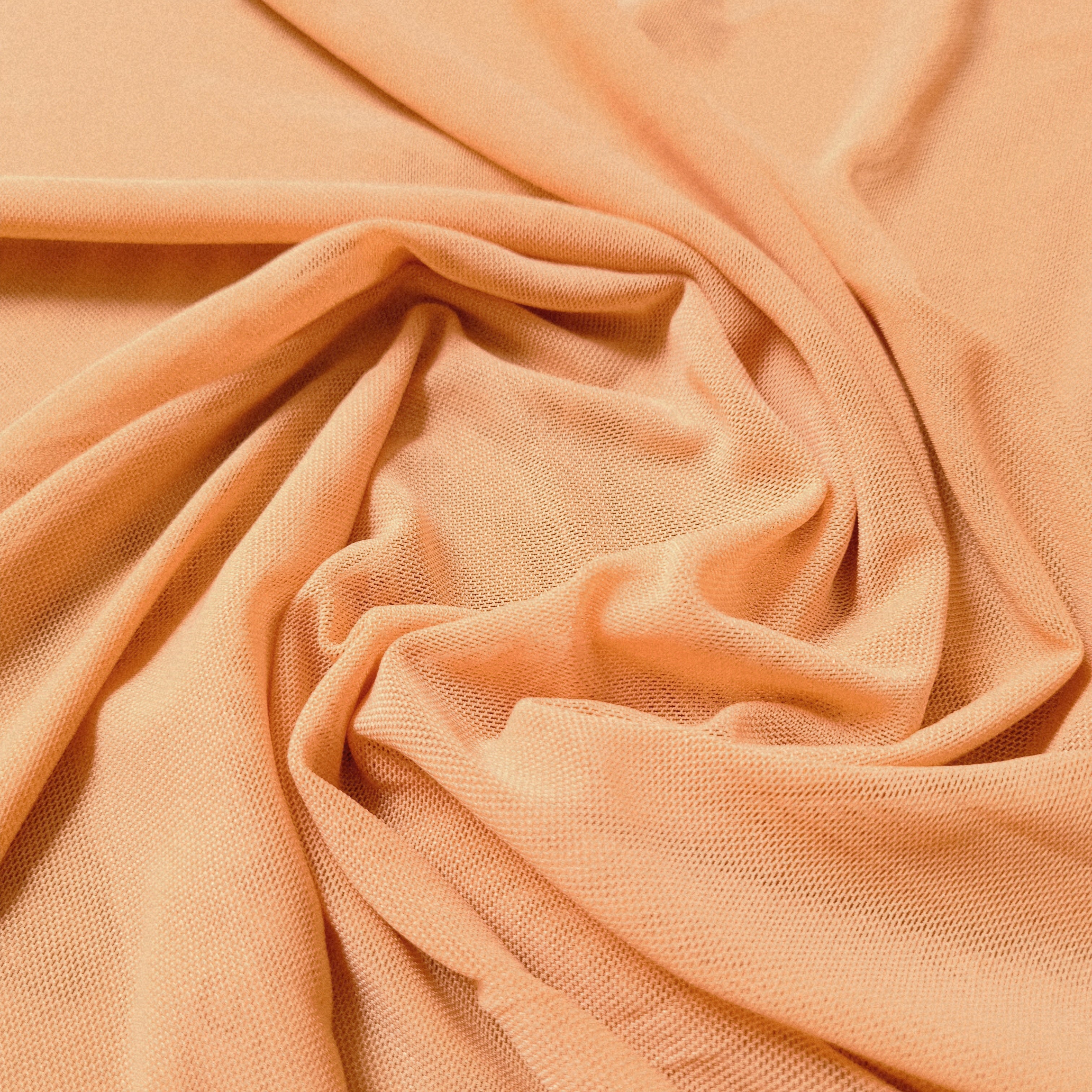 Mesh hautfarben, feiner Tüll elastisch jersey, neu Marin & Carbonell Malu - Stoffhaus