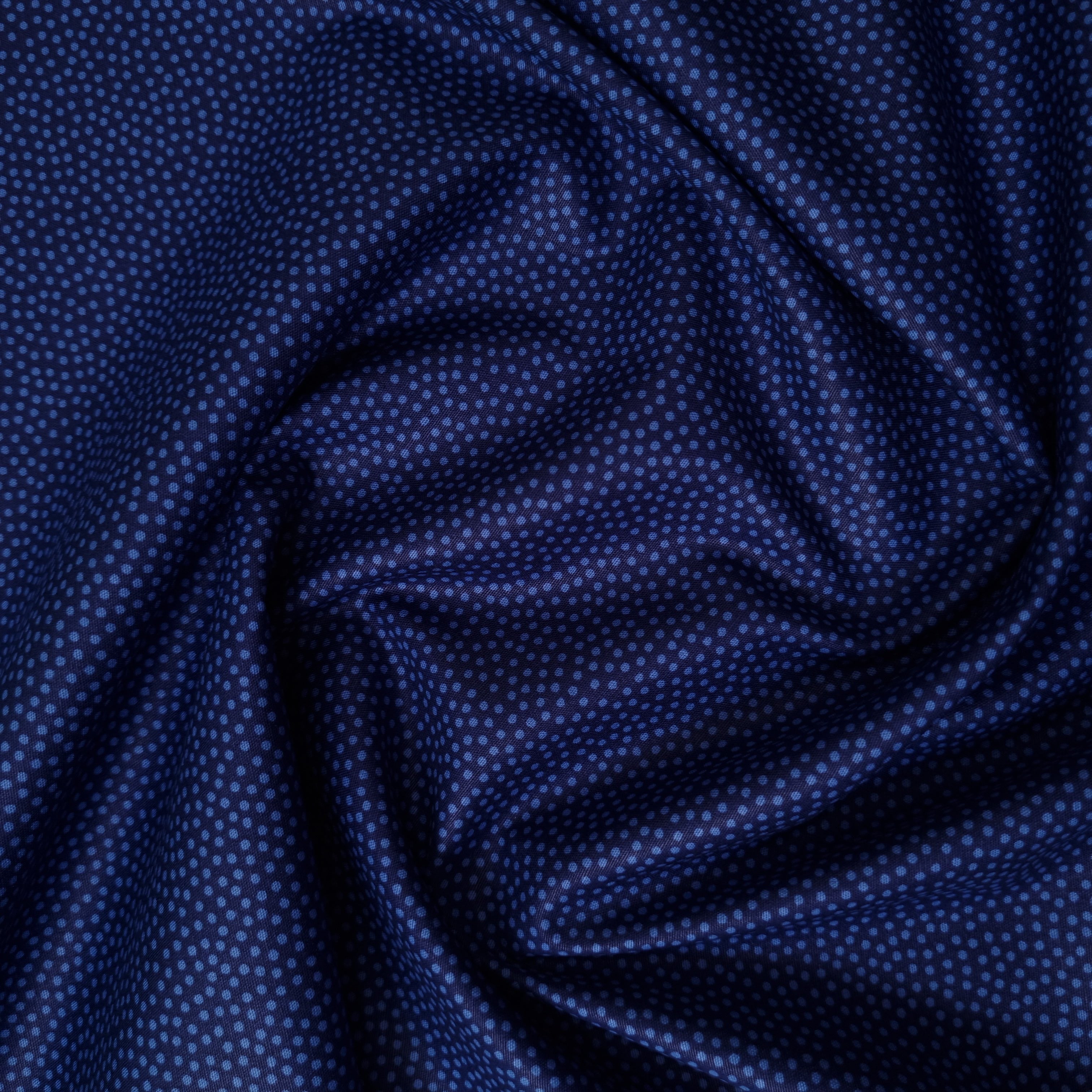 Minipünktchen viele Farben Webstoff, neu Malu Stoffhaus dunkelblau 100596 Malu - Stoffhaus