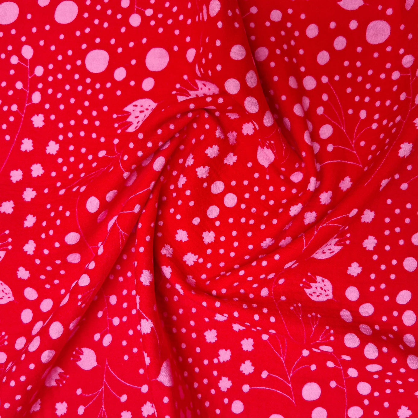 Musselin Fräulein Tulpe Musselin, neu Malu Stoffhaus Malu - Stoffhaus