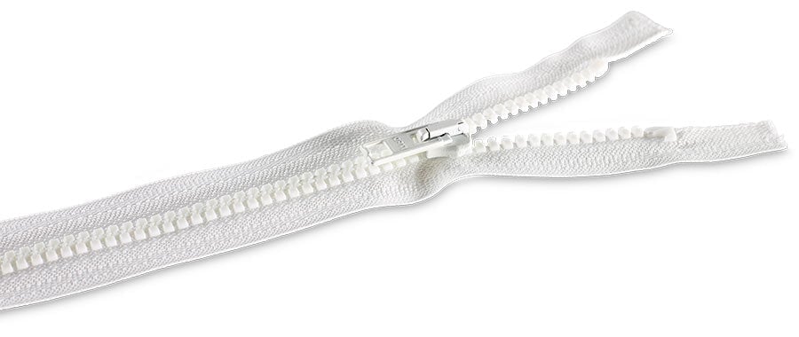 Opti Jackenreißverschluß teilbar 5mm weiß 009 Reißverschlüsse Opti Malu - Stoffhaus