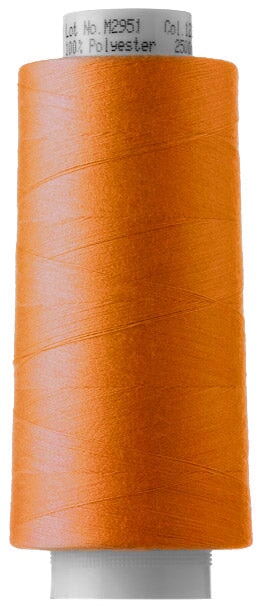 Overlockgarn Troja Amann Garne Mettler 0122 orange Malu - Stoffhaus