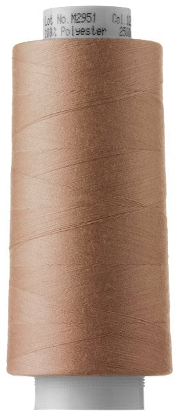 Overlockgarn Troja Amann Garne Mettler 1222 dunkel beige Malu - Stoffhaus