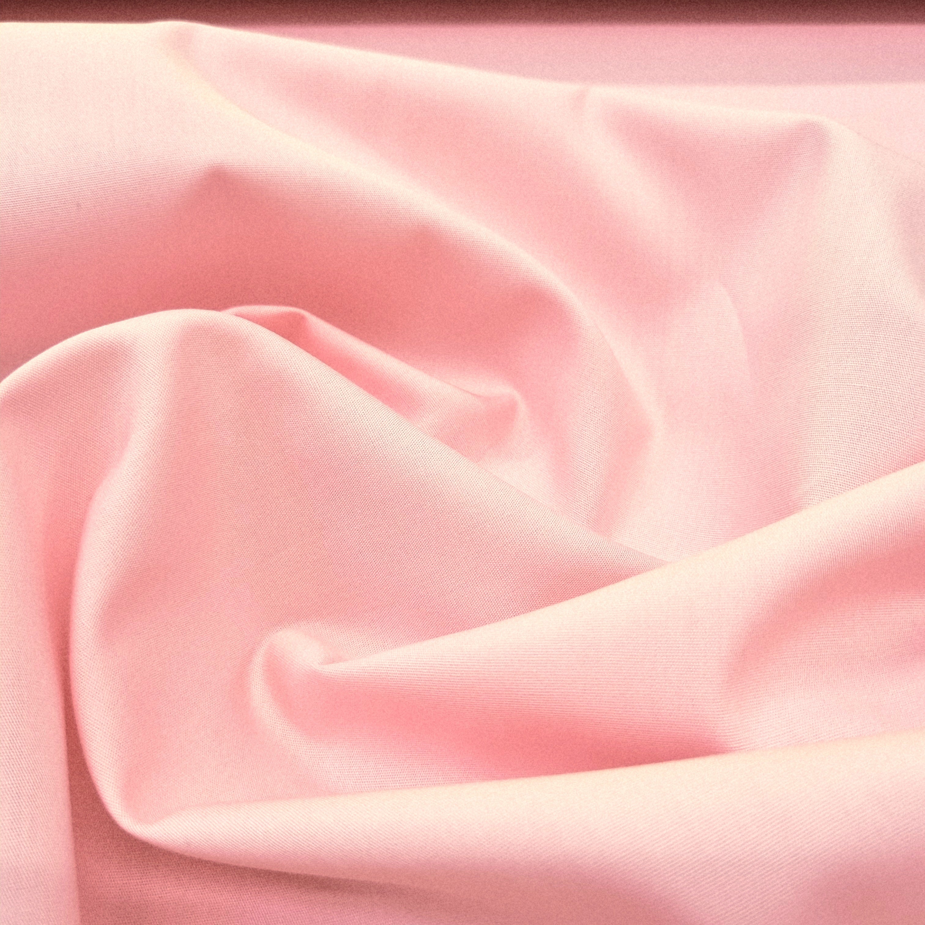 Popeline Biobaumwolle uni verschiedene Farben Webstoff, neu Verhees rose 014 Malu - Stoffhaus