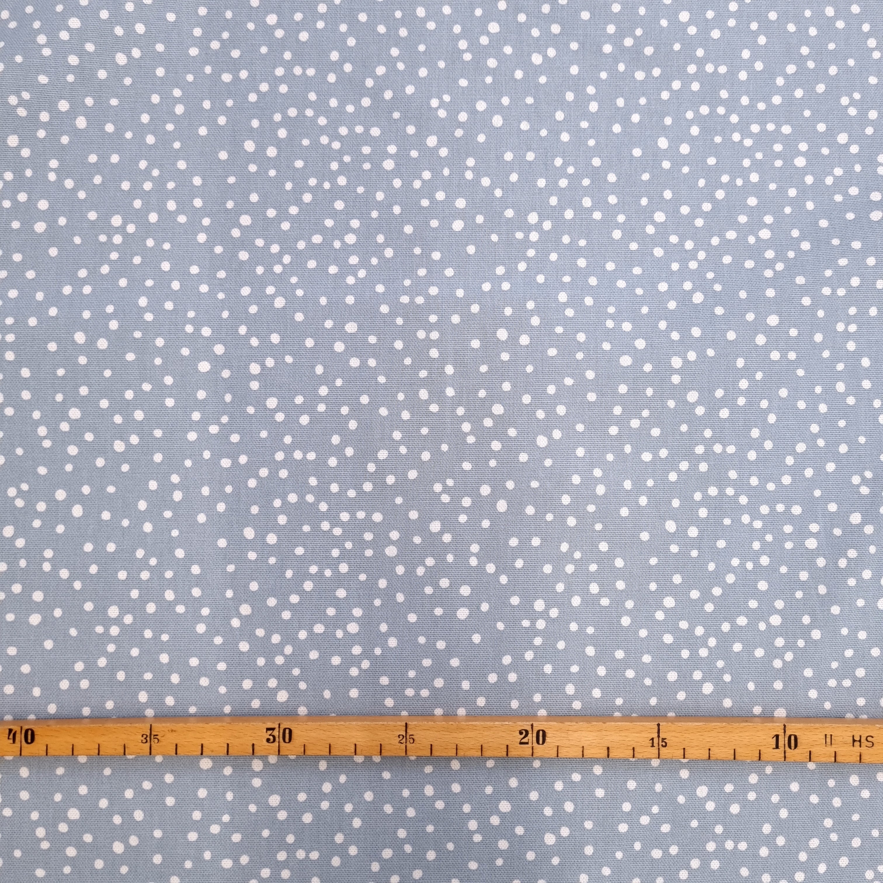 Pünktchencanvas Tiny denim Canvas Malu Stoffhaus Malu - Stoffhaus