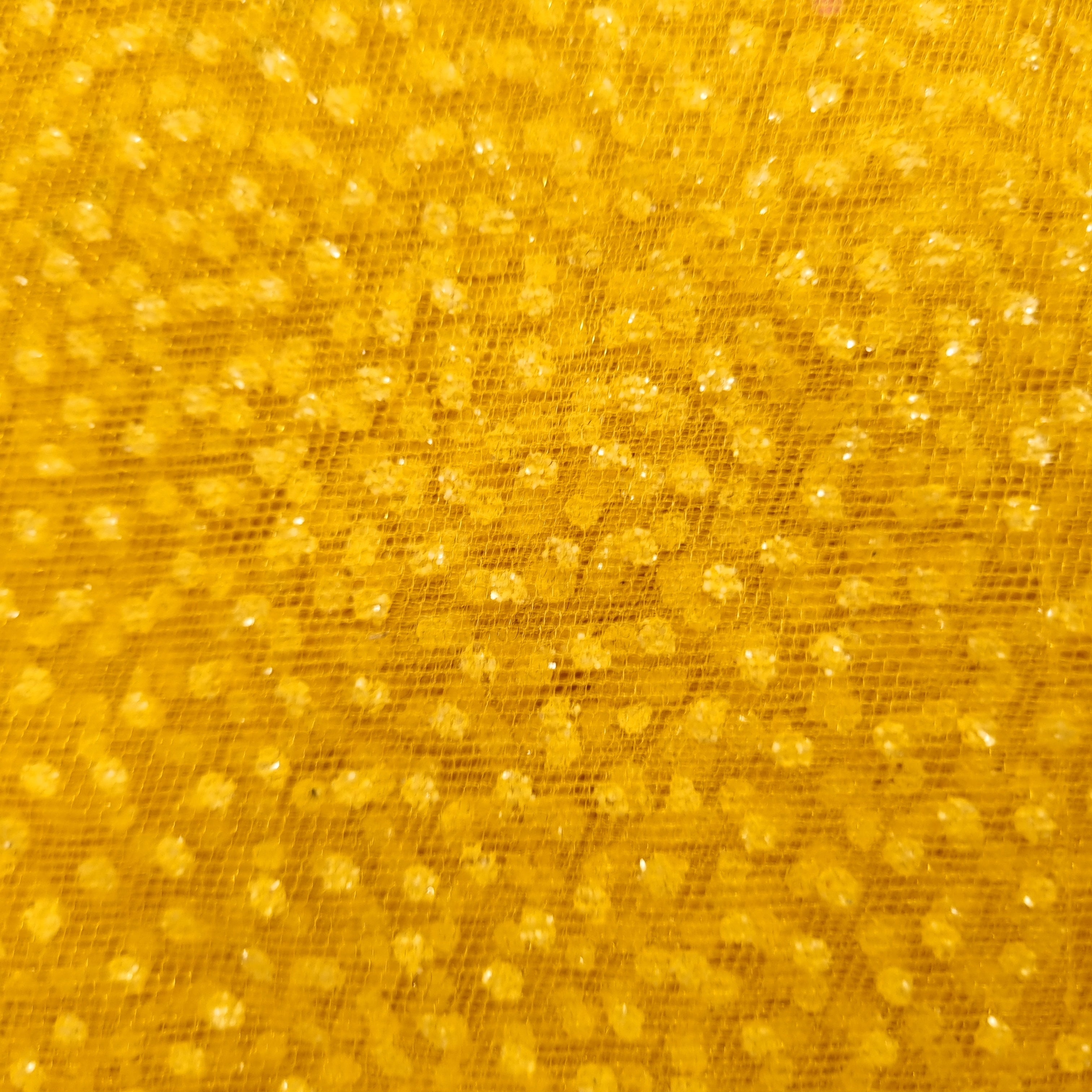 Pünktchentüll viele Farben Tüll, neu Hemmers Itex Gelb Malu - Stoffhaus