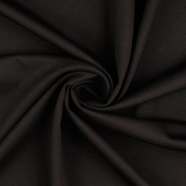 Punta di Roma schwarz Viskosewebstoff, neu Hemmers Itex Malu - Stoffhaus