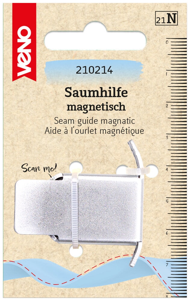 Saumhilfe, magnetisch Veno Kurzware neu Prym Malu - Stoffhaus