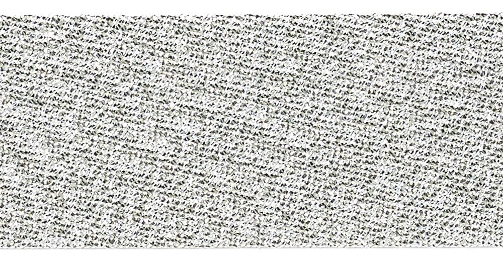 silber Schrägband 40/20 Bänder Veno Malu - Stoffhaus