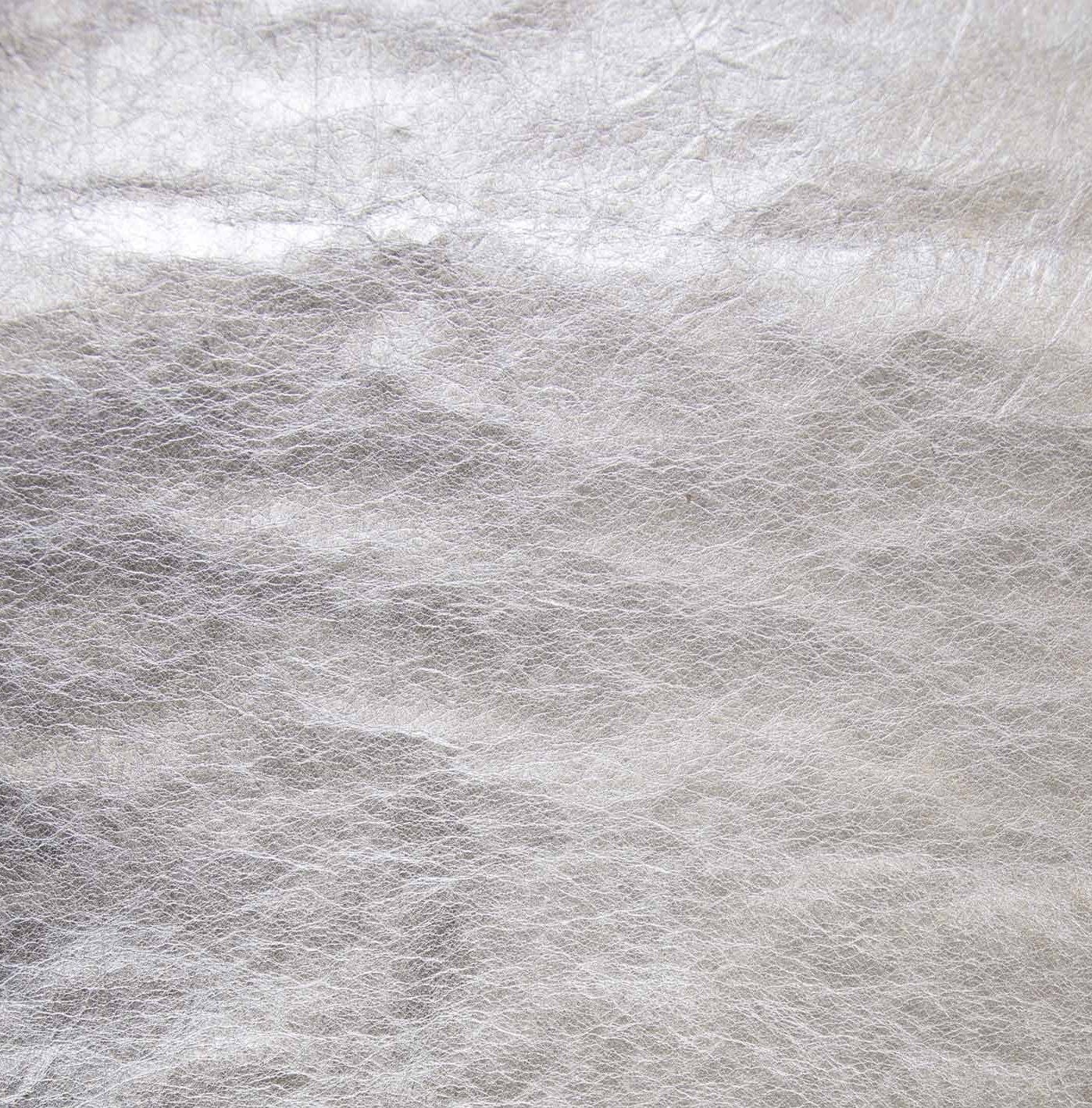 silbernes stabiles Waschpapier Webstoff Malu Stoffhaus Malu - Stoffhaus