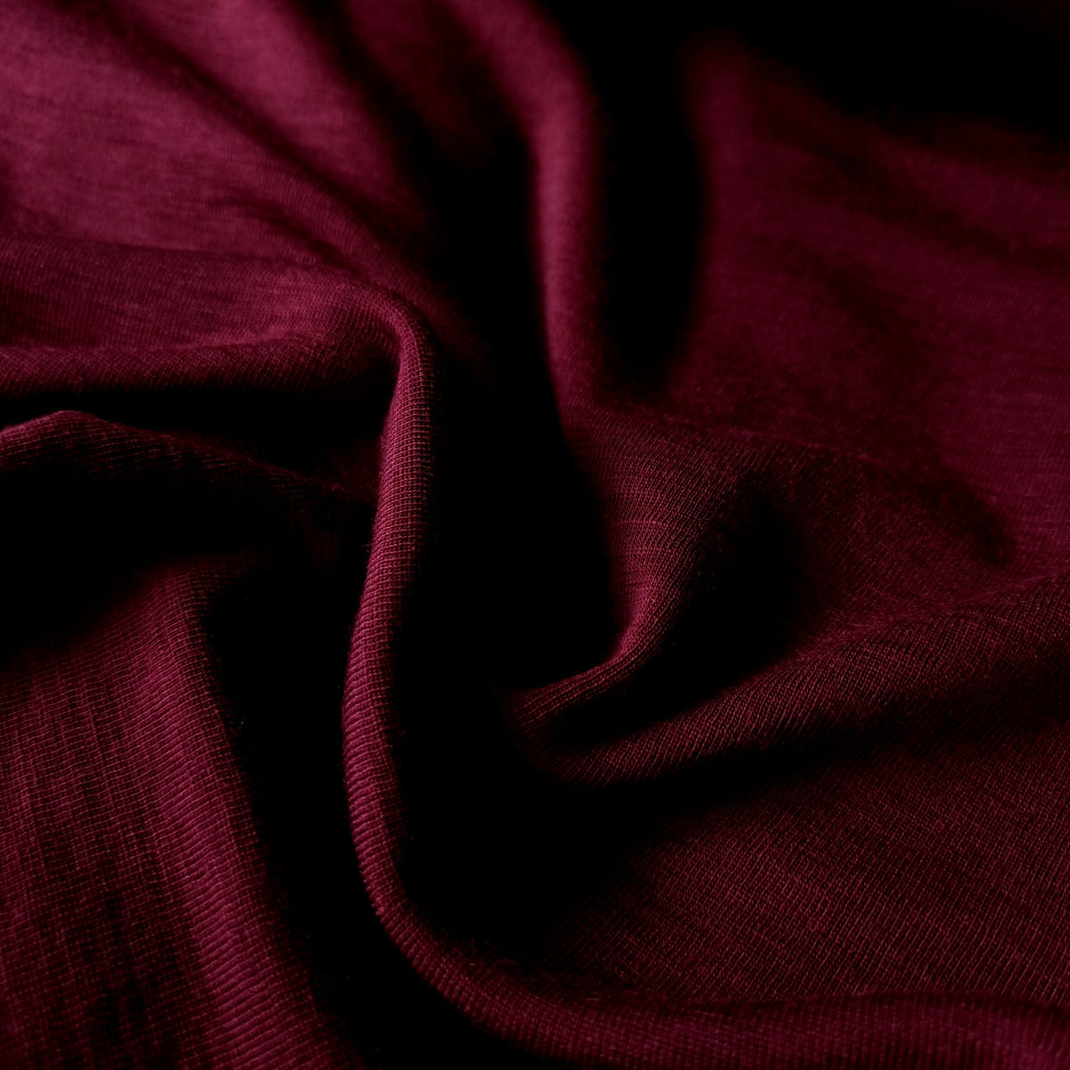 weicher Merino Feinstrick bordeaux jersey, neu Knipidee International B.V. Malu - Stoffhaus
