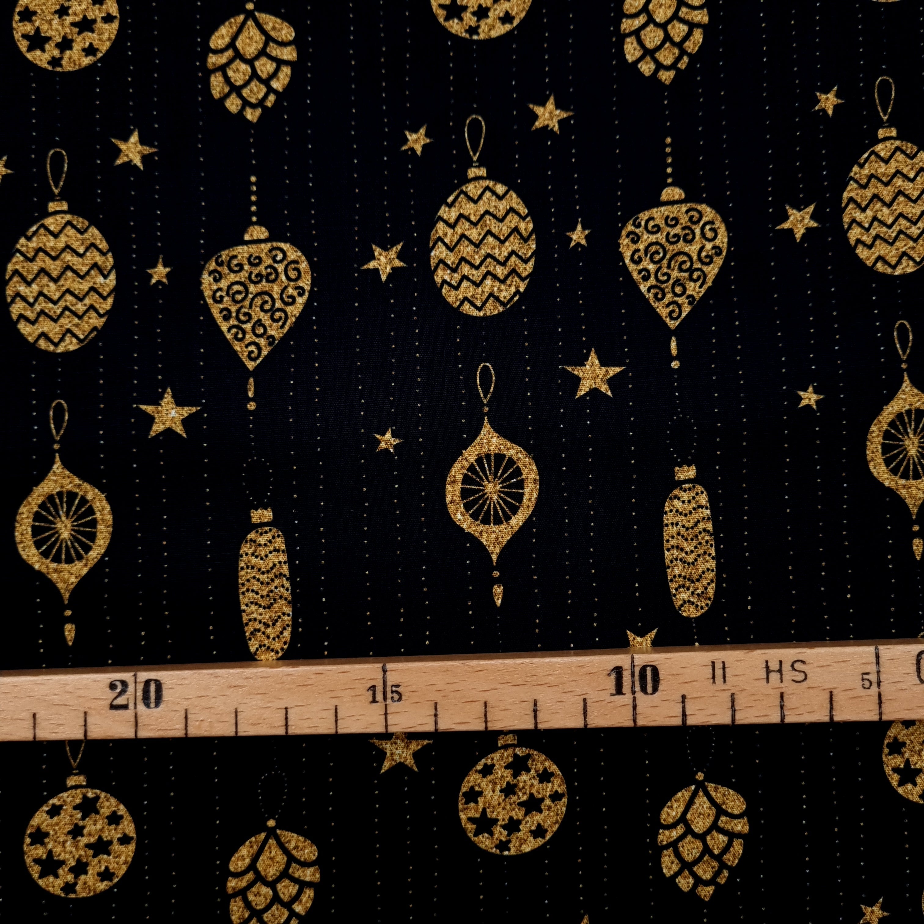 Weihnachtsdruck Baumbehang Webstoff Swafing Malu - Stoffhaus