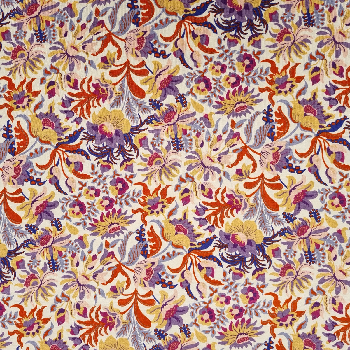 Wild flowers auf Viskosejersey Sweat Katia Malu - Stoffhaus